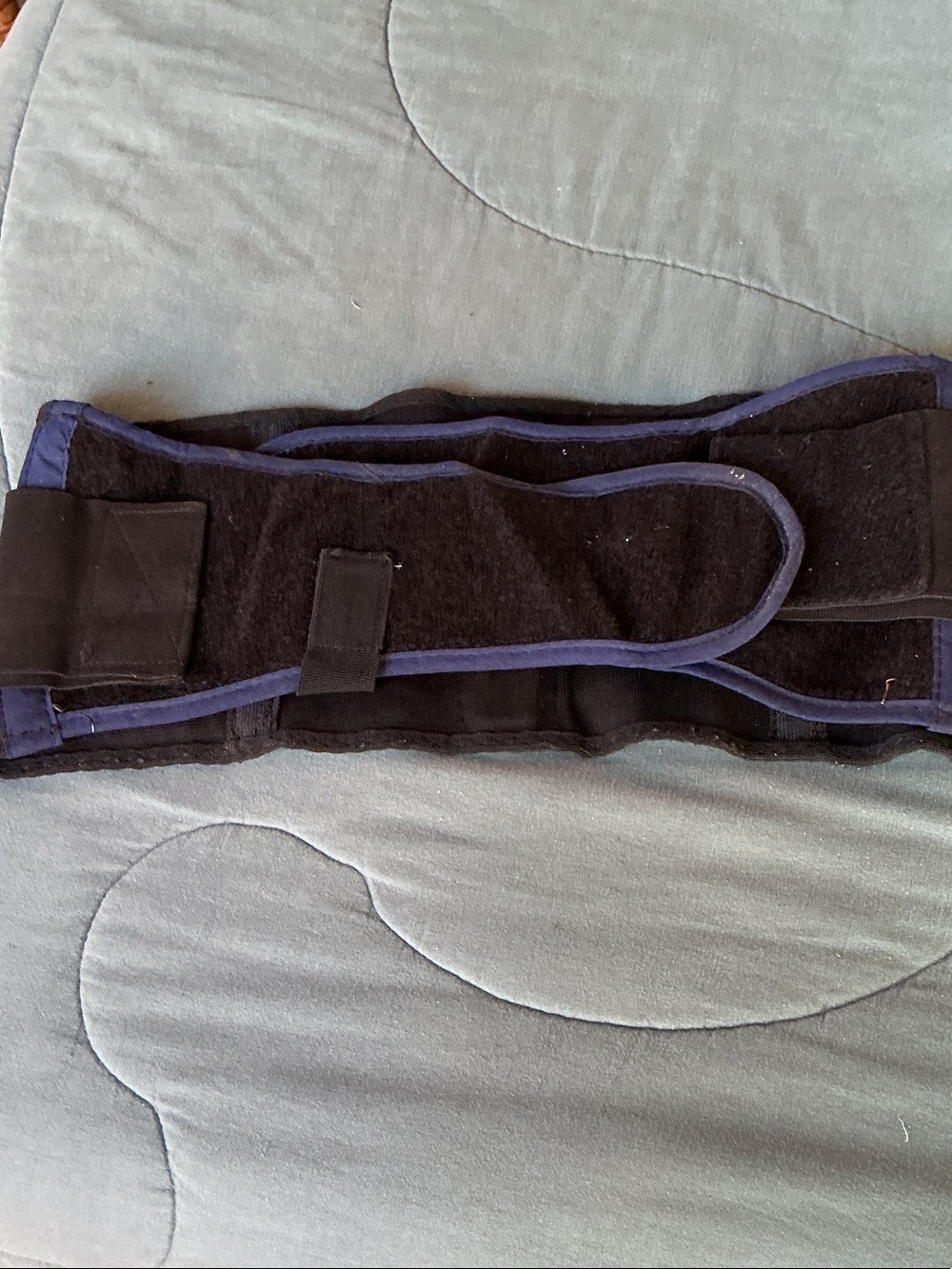 Men’s Belt Tool Organizer – Black with Purple Accent